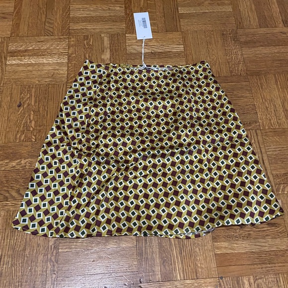 Reformation- Benson Silk Skirt, Mezzanine - Picture 5 of 8